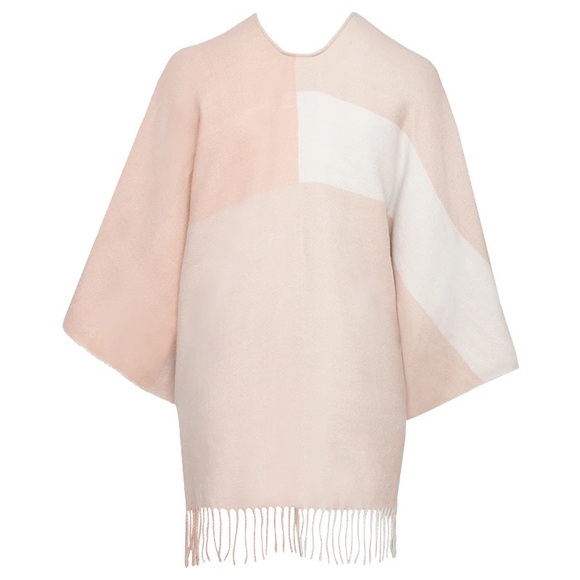 Soia & Kyo Yadira Scarfigan - Muted Pink + Cream Colorblock - Picture 10 of 12